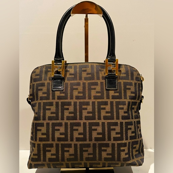 🎄SALE🎄 Fendi Zucca Two Way Bag - Picture 2 of 15